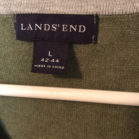 LANDS’END 100% Cotton Vest - Picture 2 of 4